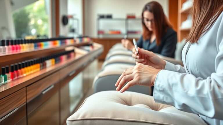 nail salon service prices