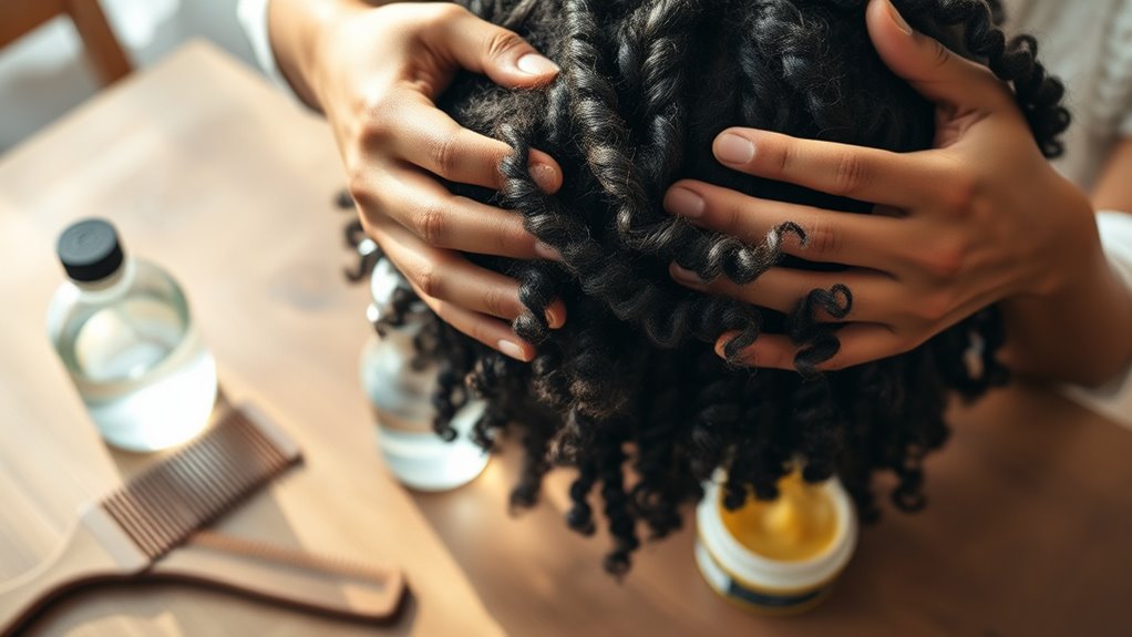 natural heat free hair straightening