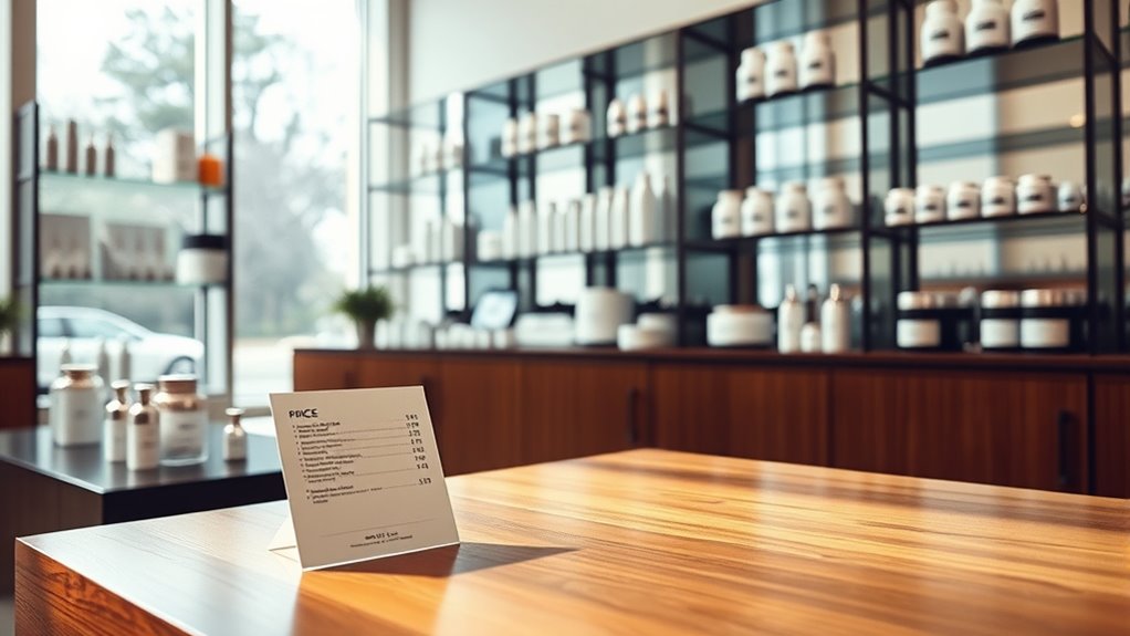 pricing for skin treatments