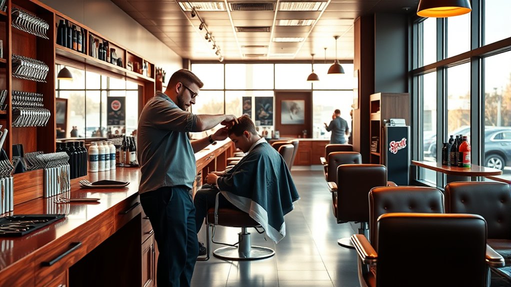 sports haircut pricing information
